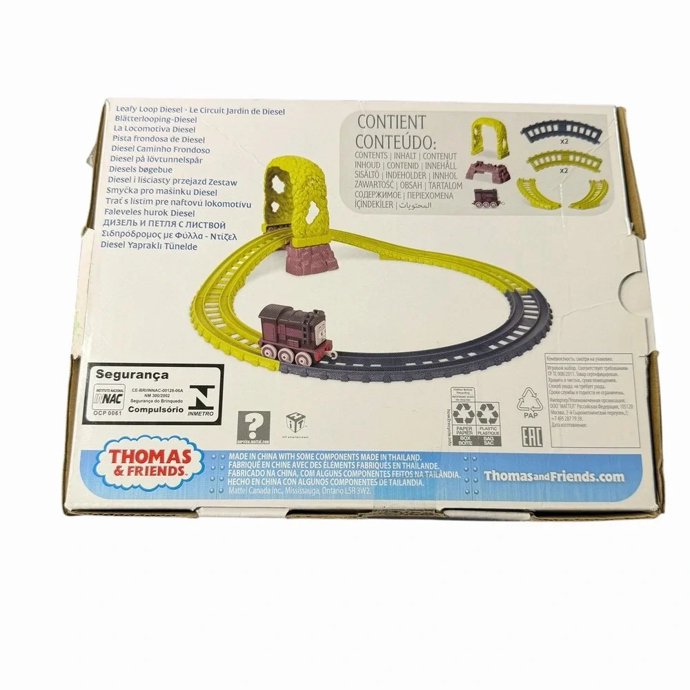Thomas & Friends‎ Leafy Loop Diesel Play Set Push Along Engine & Track NEW
